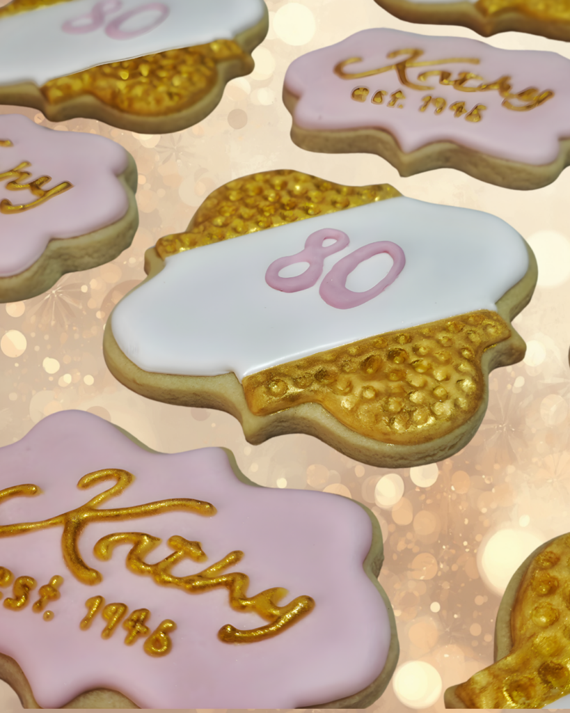decorated sugar cookies