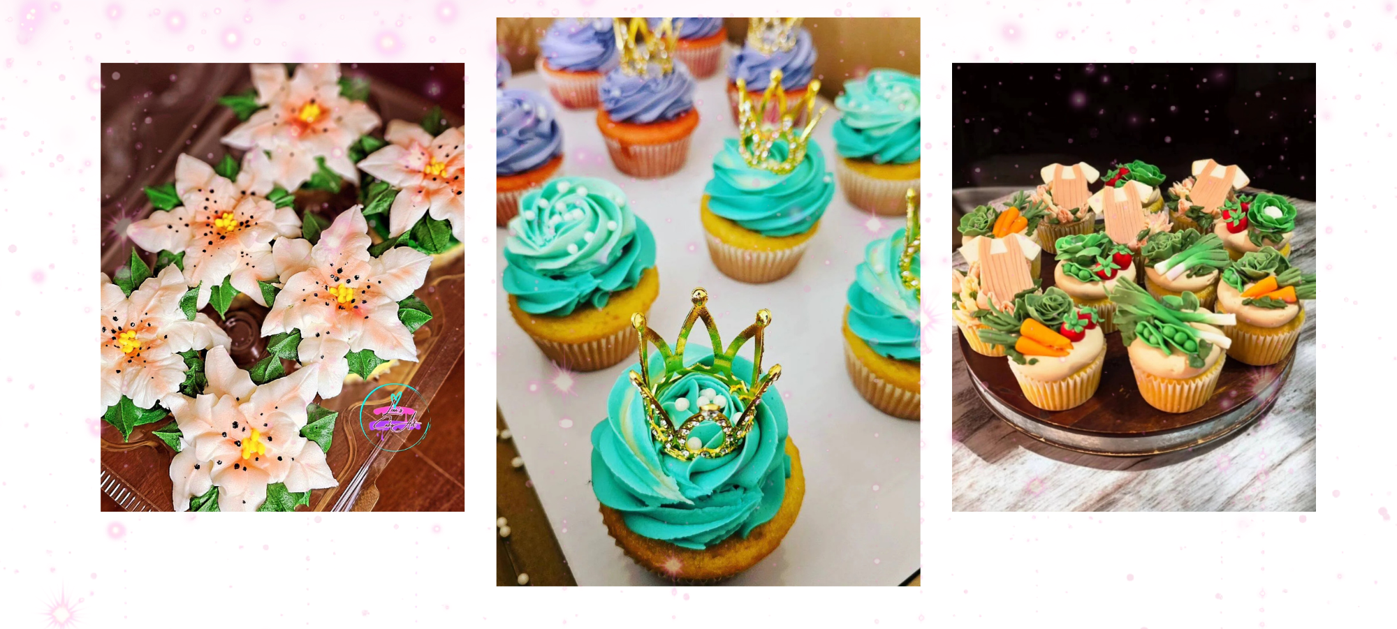 custom cupcake collage